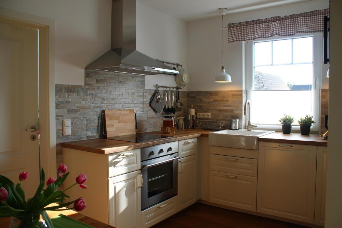 Ferienwohnung Morgensonne 보른 외부 사진